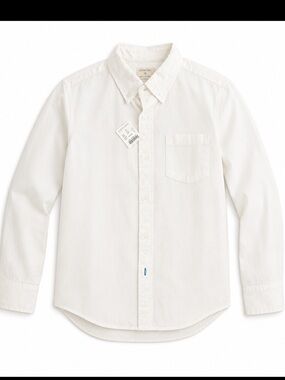 NWT!  JCrew Crewcuts boys 100% cotton button down, size 8